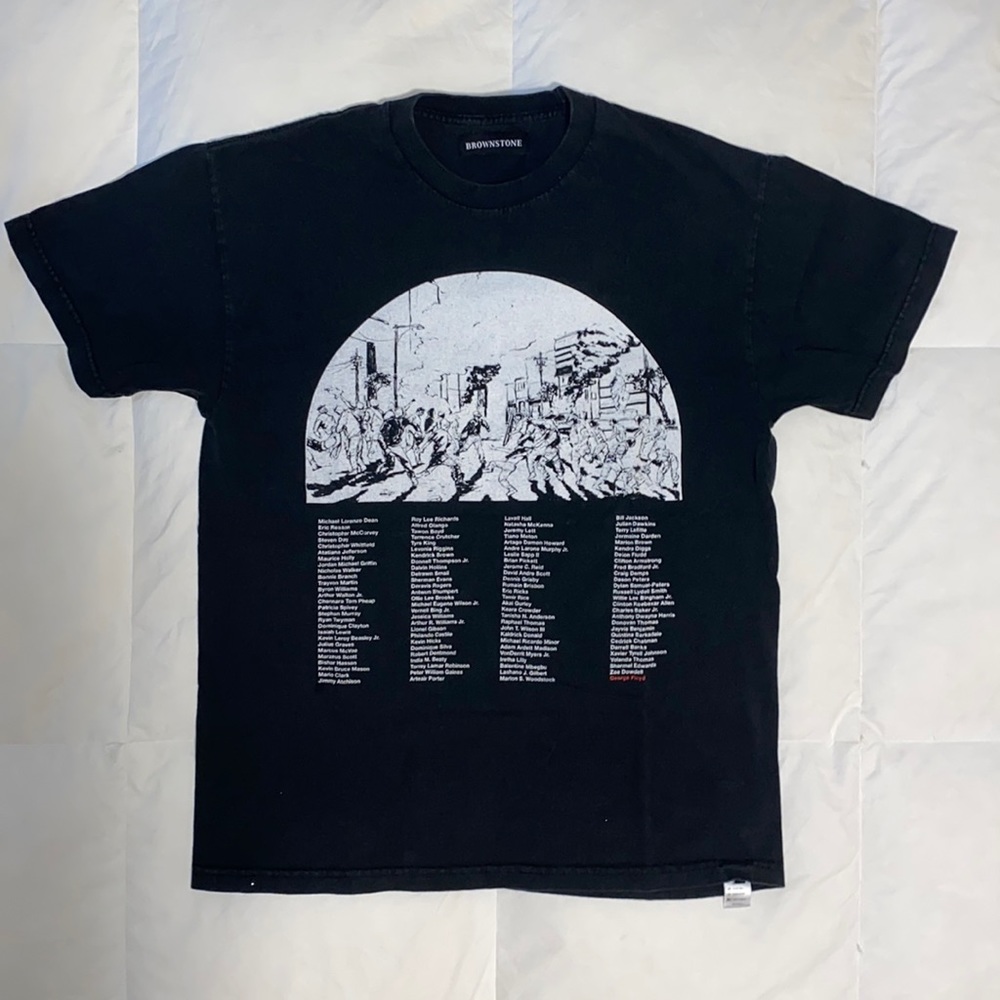 Jacob Rochester Brownstone Black Lives Matter T Shirt